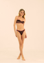 TOP NICOLE MARROM VELUDO