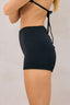 SHORT SASHA PRETO COM TEXTURA